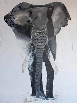 Elephant majestic van Sabrine Strijbos