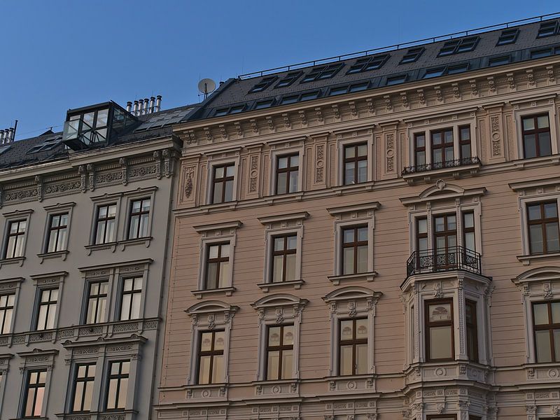 Altbau in Wien, Österreich von Timon Schneider