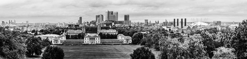 Panorama Greenwich Londen van Ton de Koning