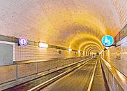 Vieux Tunnel de l'Elbe par Leopold Brix Aperçu