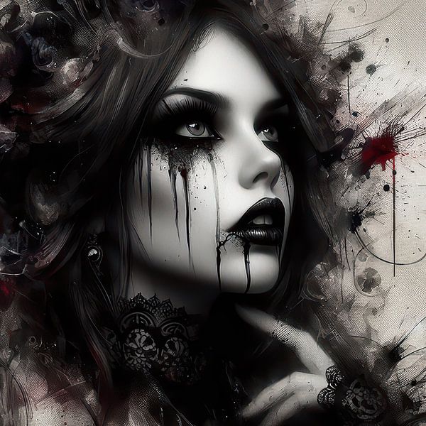 Gothic Girl von Kay Weber
