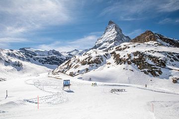 Matterhorn-Skigebiet Zermatt von t.ART
