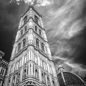 Italië in vierkant zwart wit, Florence sur Teun Ruijters
