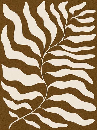 Siennabraune Blätter Dia Nr. 2