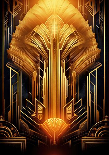 Art Deco Kunstdruk Poster Print Muurkunst