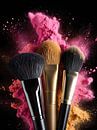 Art of Colour: Make-up Brushes in Action by Retrotimes thumbnail