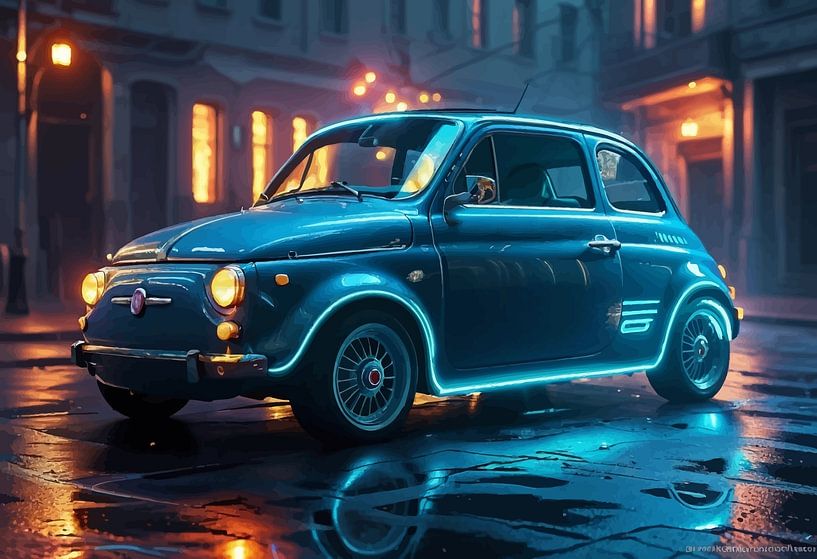 Fiat 500 - Romance urbaine par MIROKKU