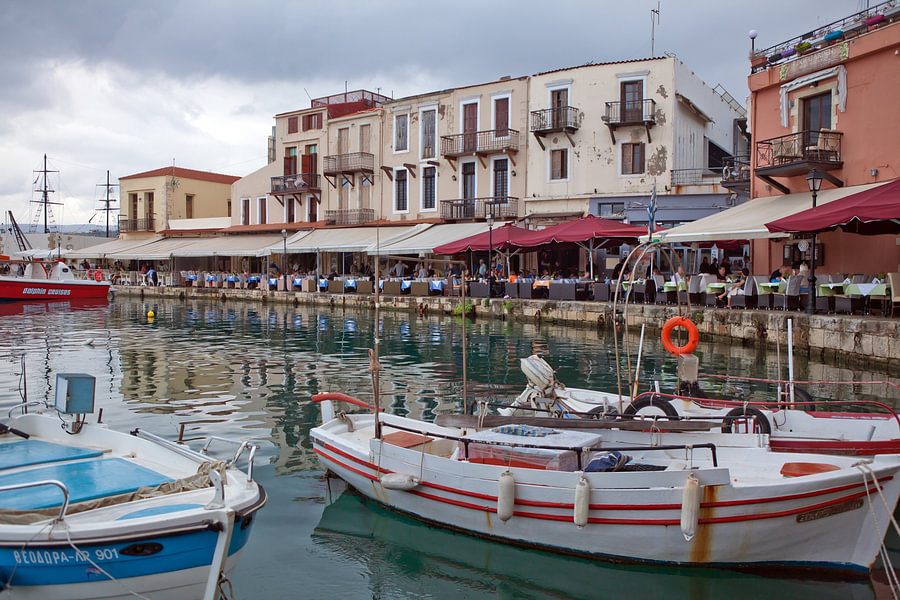 Crete - Rethymno by t.ART on canvas, poster, wallpaper and more