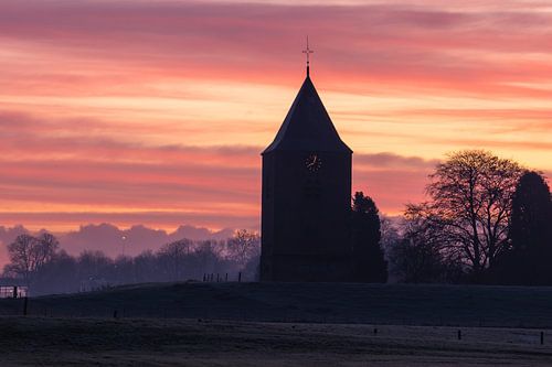 Peperbus in de ochtend