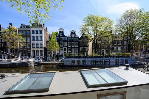 Aan de Amsterdamse grachten