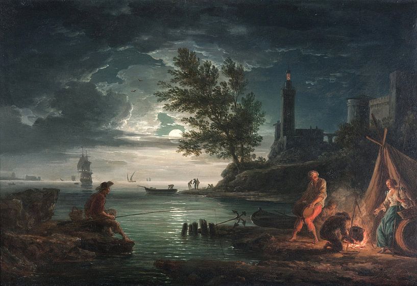Four Times of the Day: Evening, Joseph Vernet by Masterful Masters
