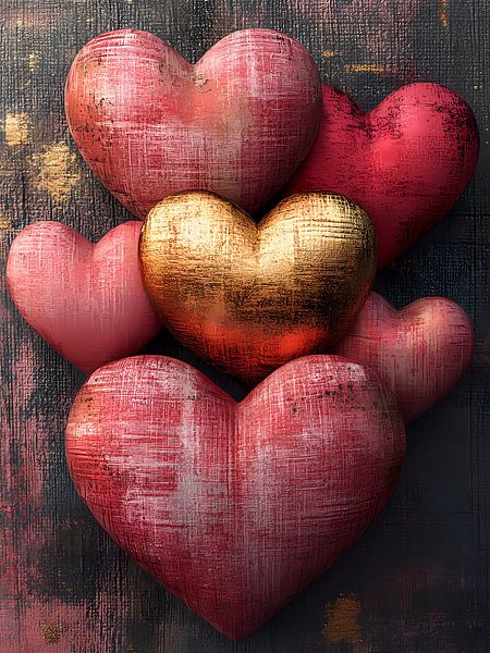 Golden heart by haroulita