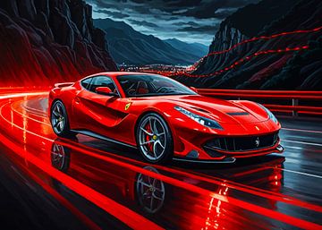 Ferrari 812 Competizione 2 van MIROKU