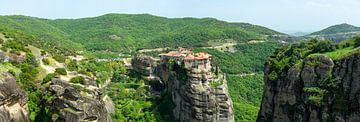 Panorama of Meteora, Greece by Jan Fritz