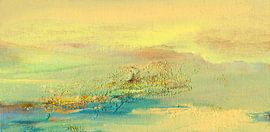 Entspannung  1 - Wasser und Sand von Claudia Gründler