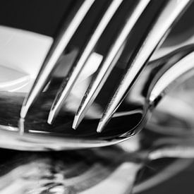 Fork and spoon. by JanfolkerT Muizelaar