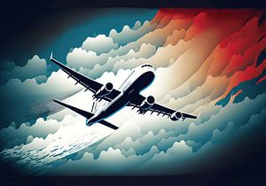 Aeroplane Vector Design Art