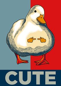 Niedliche Ente Meme