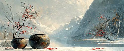 Paysage d'hiver Nature morte | Chilled Whispers Collected