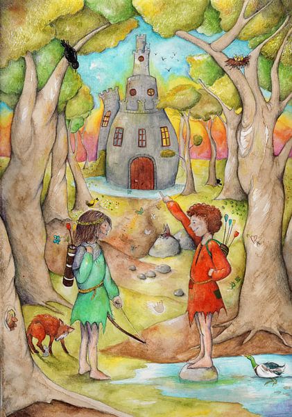In a fairytale forest by keanne van de Kreeke