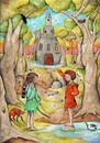 In a fairytale forest by keanne van de Kreeke thumbnail