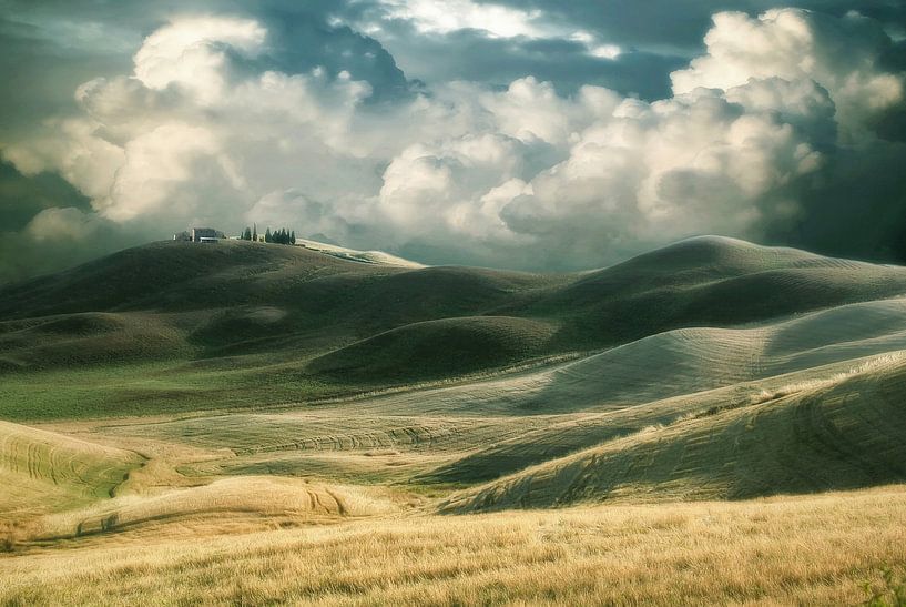 collines toscanes par Lars van de Goor
