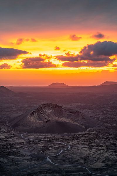 Volcan El Cuervo par Ernesto Schats