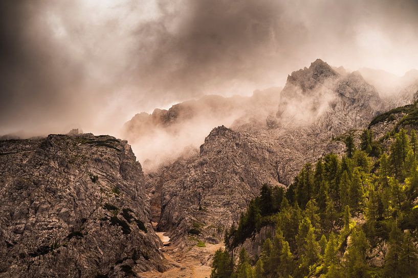 Paysage de montagne mystique en Carinthie par Stephan Zaun