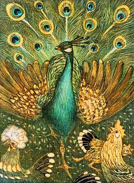 Peacock by Gisela- Art for You