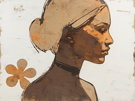 Women's profile | Urban Serenity by Wonderful Art