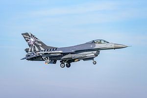 Le F-16 Fighting Falcon belge de General Dynamics.