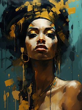 Golden Gaze by Lin's Visions