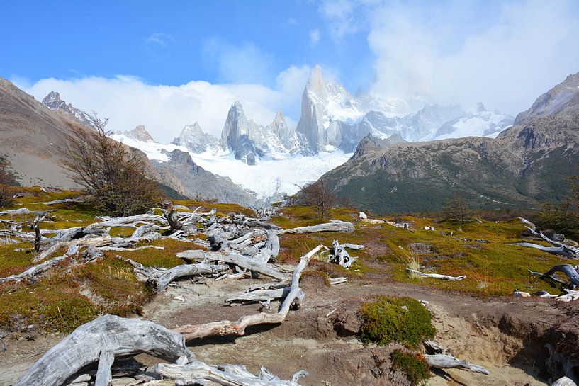 Fitzroy Massif Los Glaciares Argentine Patagonia by My Footprints