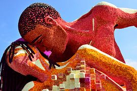 Verliefd stel in innige omhelzing van Gerda Beekers