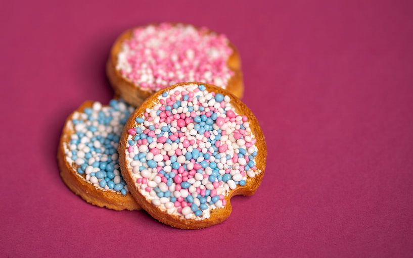 Biscotte avec des souris par Captured. NL