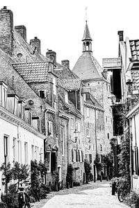 Amersfoort Utrecht Niederlande Schwarz und Weiß