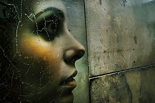 schilderachtige digitale kunst vrouwen