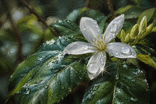 Weißer Jasmin nach dem Regen – Naturtherapie aus Indonesien I Indonesien I Regen-Kollektion