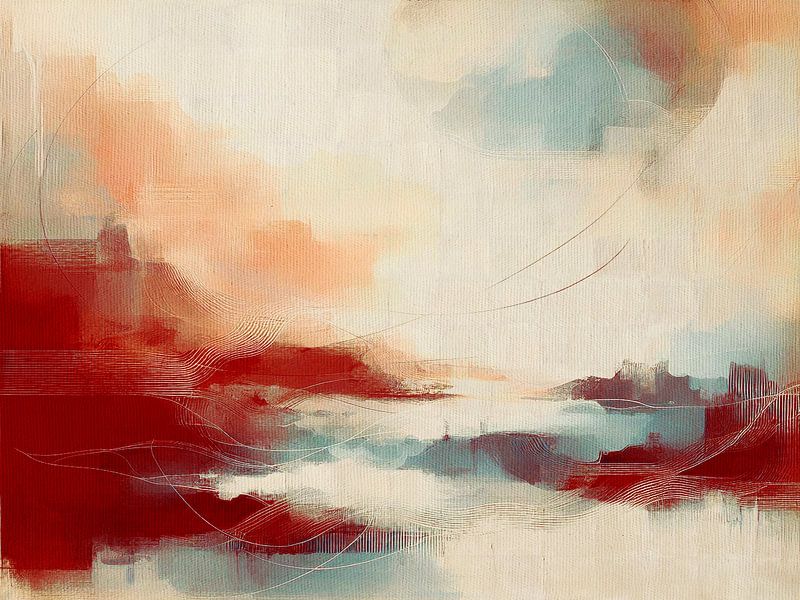 Alien Sunset 03 van Fernando Vieira