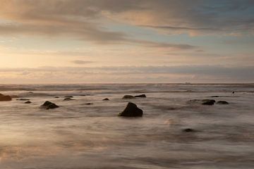 Rotsen in de zee van gaps photography