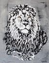 De leeuwenkoning Cecil van Kathleen Artist Fine Art thumbnail