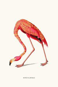 Boho Flamingo sur Jonas Loose