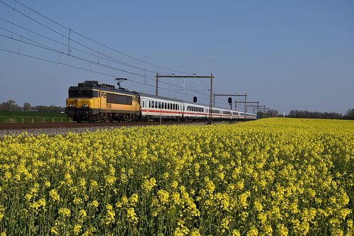 IC Berlijn in de lente