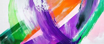 Colourful abstract by Poster Art Shop