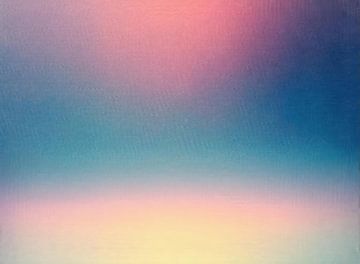 Kleurverloop | Blauw naar Roze Verloop van Modern Collection