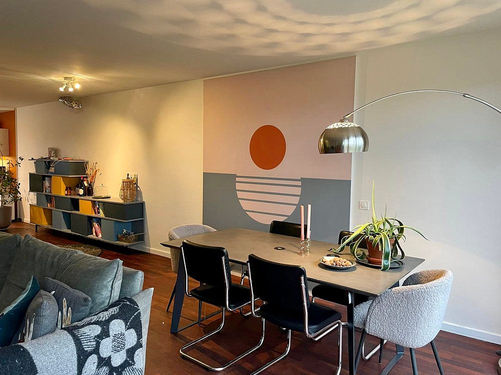 Coucher de soleil rétro  par Mad Dog Art 