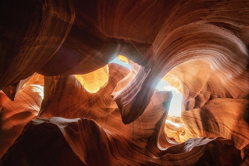 Antelope canyon by Dennis Van Donzel