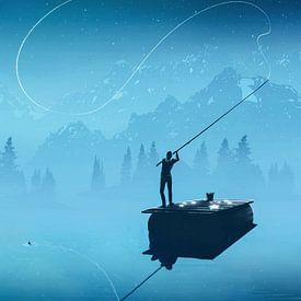 Fishing for the stars by Michaela Spatz