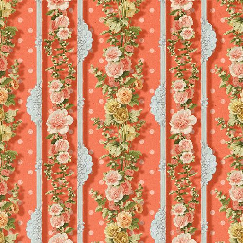 Orange Pink 3D Wallpaper