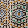 Élément de décoration de mosquée. Fès Maroc, Afrique du Nord sur Tjeerd Kruse